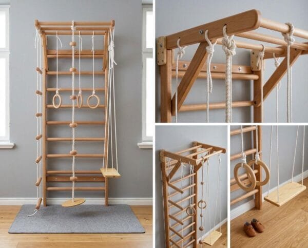 Premium Beech Wood Swedish Ladder 2