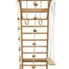 Premium Beech Wood Swedish Ladder سلم سويدي رياضى خشب زان فاخر