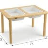 Montessori Sensory Activity Table 1 طاولة مونتيسوري للأنشطة الحسية